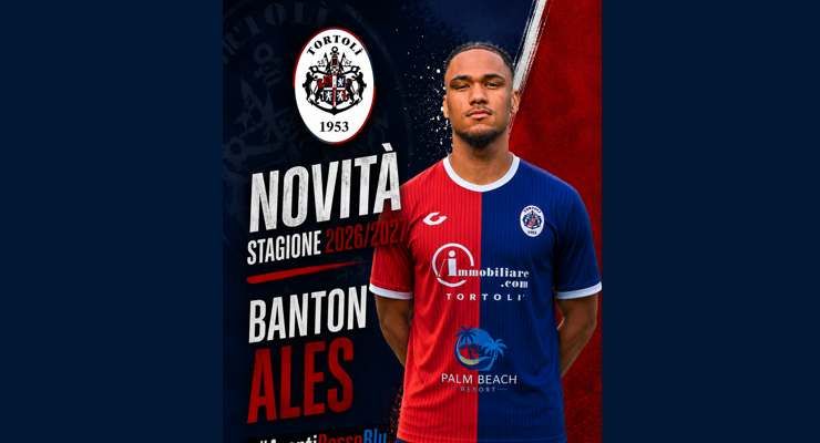 Banton Ales è un nuovo giocatore del Tortoli Calcio