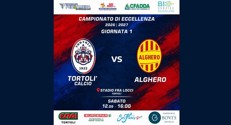 TORTOLÌ-ALGHERO, AL FRA LOCCI SI ALZA IL SIPARIO S
