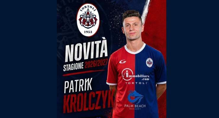 Patryk Krolczyk a guardia della porta rossoblu